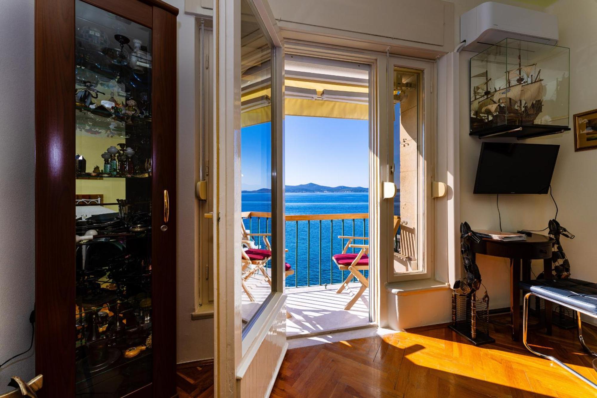 My Dalmatia - Sea View Apartment Riva Zadar Bagian luar foto